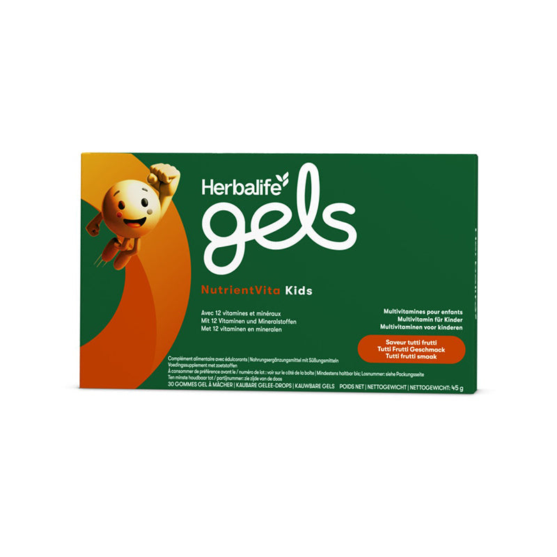 Gels NutrientVita Kids Tutti Frutti 30 kaubare Gelee-Drops