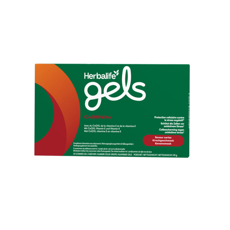 Gels CoQ10Vita Kirsche 30 kaubare Gelee-Drops
